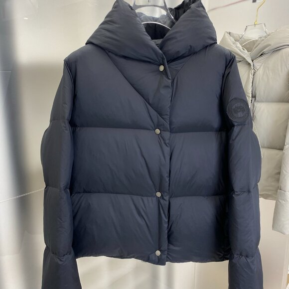 Canada Goose Black Rhoda Women's Puffer Jacket - Picture 2 of 8